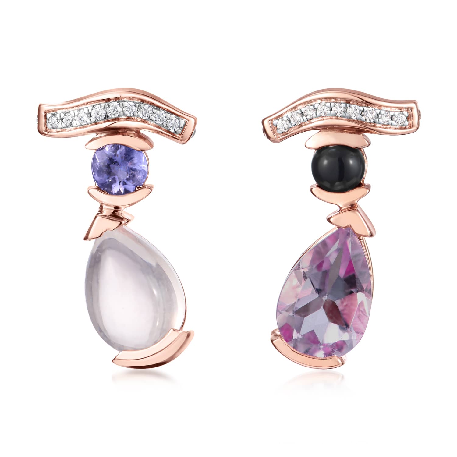 Belle Mix And Match Egyptian Stud Earrings