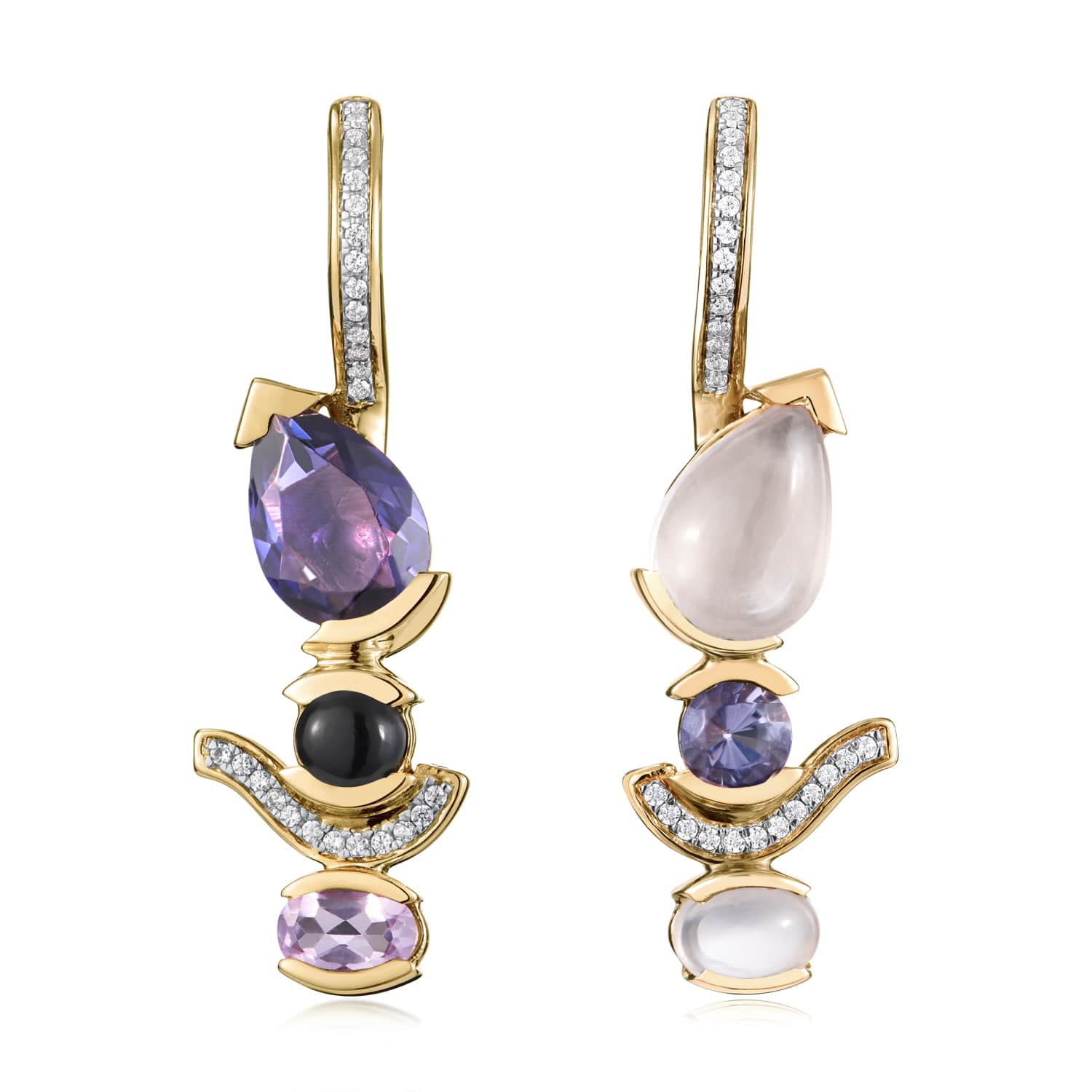 Belle Mix And Match Drop Earrings