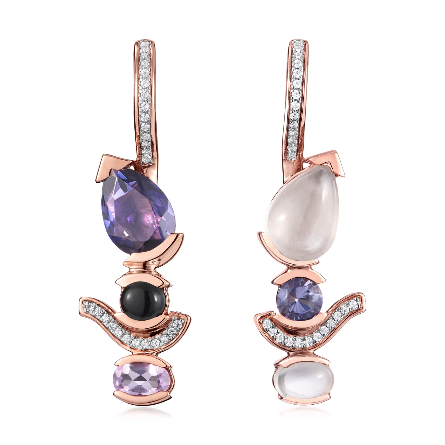 Belle Mix And Match Drop Earrings