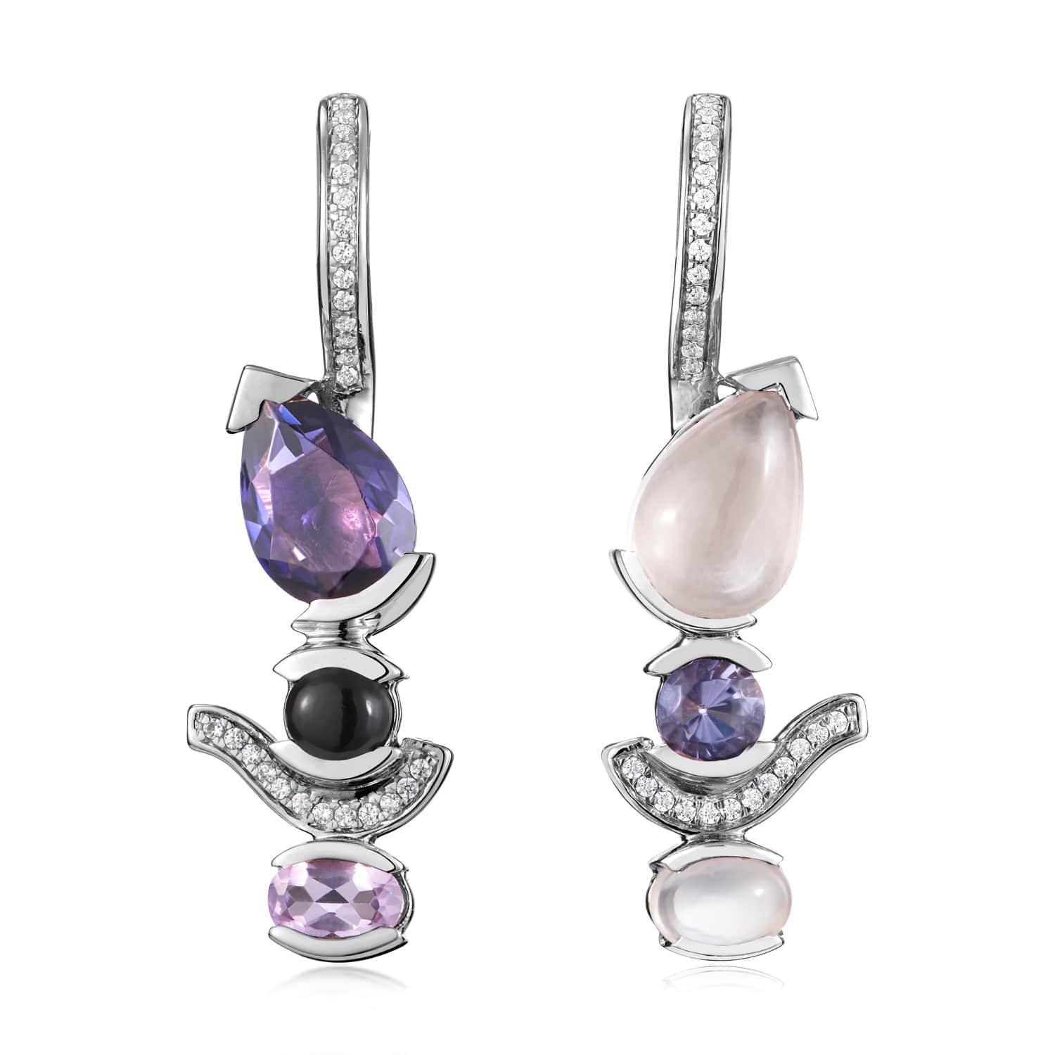 Belle Mix And Match Drop Earrings