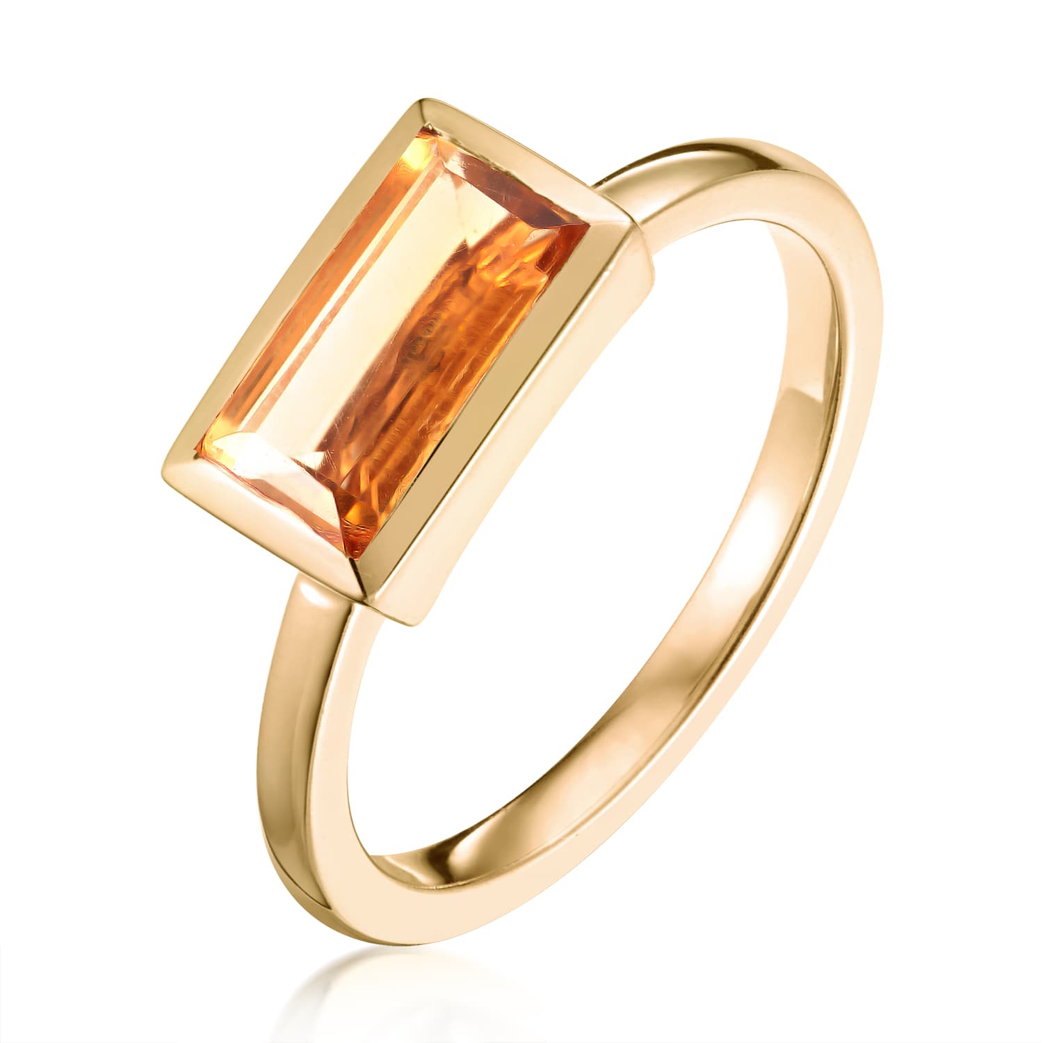 Ornate Citrine Ring