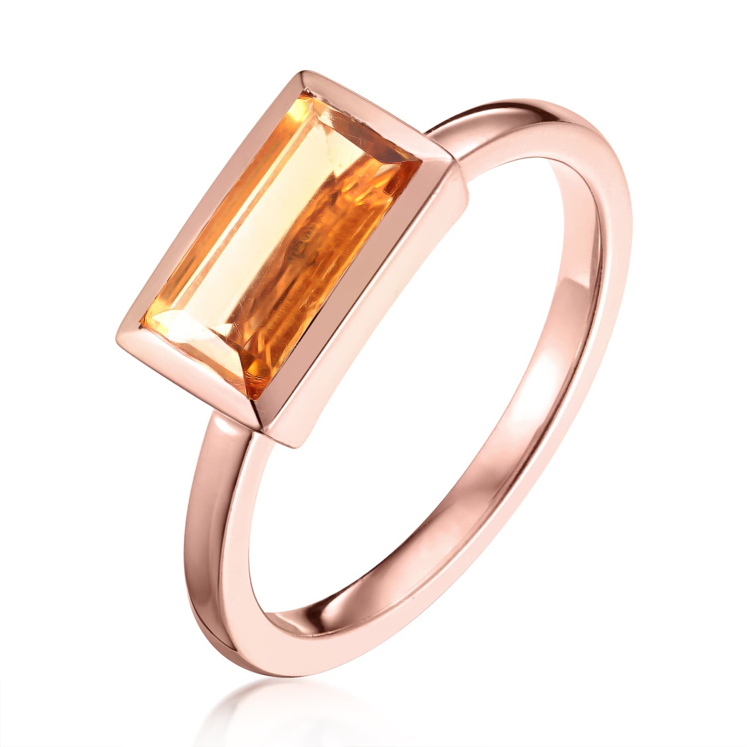 Ornate Citrine Ring
