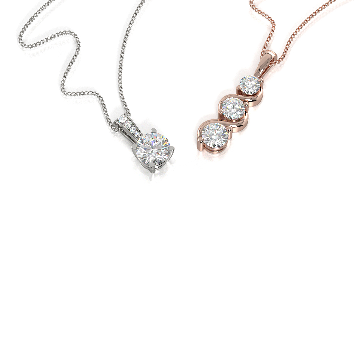 Diamond Pendants