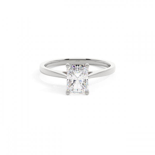 Radiant Classic Solitaire Engagement Ring