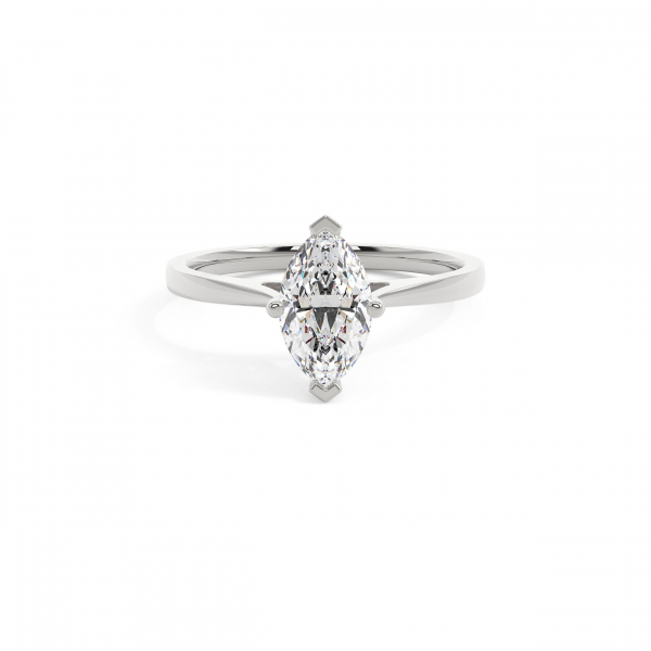 Marquise Classic Solitaire Engagement Ring