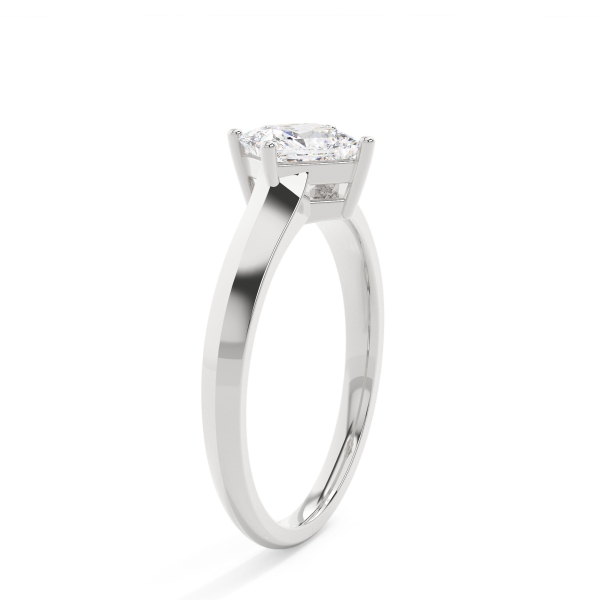 Princess Bold Solitaire Engagement Ring