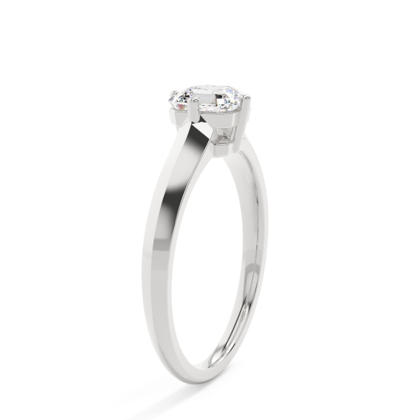 Ascher Bold Solitaire Engagement Ring