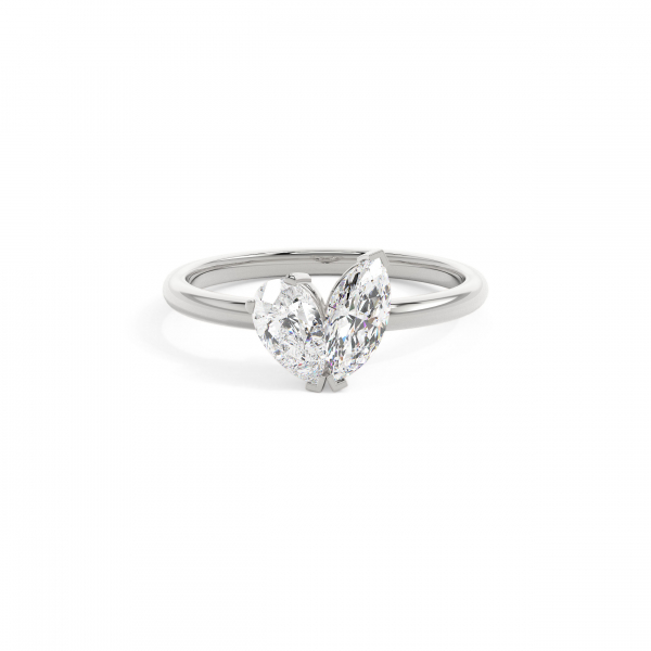 Classic Two Stone Engagement Ring